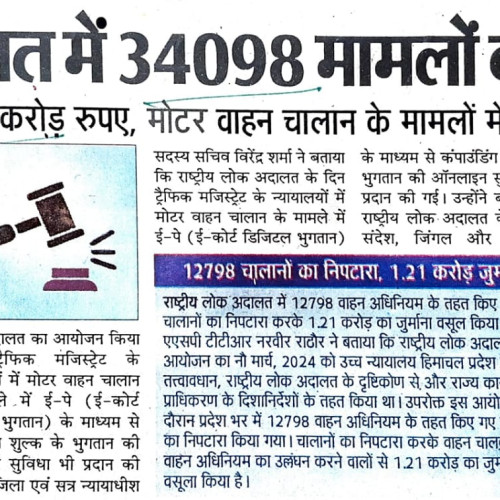 Newspaper clips March 2024